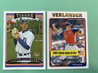 2005 TOPPS UPDATE JUSTIN VERLANDER And 2006 TOPPS RC Rookie Lot Of (2)
