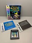 Quest for Camelot Game Boy Color COMPLETE Nintendo Gameboy