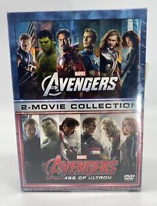 Marvels Avengers 2 Movie Collection DVD 2016 Avengers Sealed New
