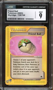 Pokemon Friend Ball Skyridge #126 CGC 9 Mint