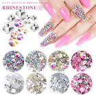 1440pcs Nail Art Rhinestones Glitter Diamond Crystal Gems 3D Tips DIY Decoration