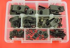 1946-1980 Chevy 53Pc Assortment Extruded U-Nuts Clips Kit Hood Body Panel Fender (For: 1966 Impala)