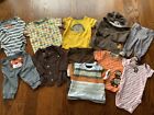 LOT OF 11 INFANT BABY BOYS SIZE 6-9 MONTHS OUTFIT ONE PIECE ONE PC. PANTS SHIRTS