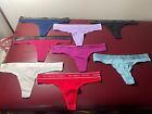 Victoria Secret Thong Panties Lot (8 Mediums)