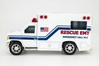 2002 Matchbox True Heroes Ford Ambulance WHITE | RESCUE EMT | MINT