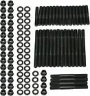 BLACKHORSE-RACING Cylinder Head Stud Kit Replacement for Chevy Small Block...