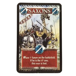 Shadows Over Camelot Board Game by Days of Wonder Saxons Card Only