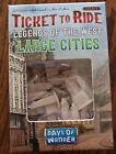 Ticket to Ride Legends of the West Legacy Board Game Large Cities Promo