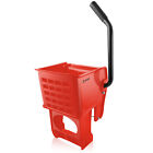 OPEN BOX - Side Press Wringer for Commercial Mop Bucket, 26 and 33 qt -Red