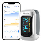 Fingertip Pulse Oximeter Bluetooth Finger Oxygen Monitor HR PI Monitor Smart App
