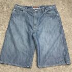 Levi's 579 Original Jeans Baggy Bermuda Short Men's Size 42X14 Blue Medium Wash