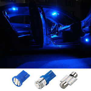 13PC 8000K BLUE T10 192 578 LED Car Interior License Plate Dome Map Light bulbs (For: More than one vehicle)