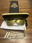 Blenders PRIME 21 Gold Sunglasses Polarized Deion Sanders Colorado Buffaloes