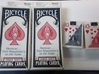 Bicycle 88 Poker Size Playing Cards 12 Decks Jumbo index VINTAGE Made In The USA