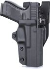 Glock 17/19 Duty Holster,OWB Kydex Holster Glock19X/44/45&G23/32 Gen(3-4) Pistol