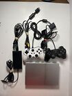 New ListingSony PlayStation 2 Slim PS2 Silver Console Gaming System SCPH-77001 Tested