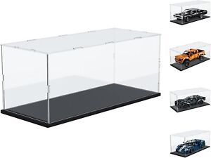Acrylic Display Case 1/10 Scale Model Car for Lego 42111 42127 42154 Countertop