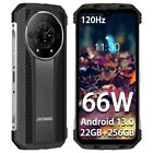 DOOGEE S110 22GB+256GB Rugged Smartphone Android 13 10800mAh Night Vision Phone