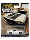 Hot Wheels Premium 2024 Fast & Furious 4/5 White 1969 Ford Mustang Boss 302