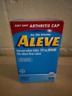New Aleve Soft Grip Arthritis Cap Caplets Pain Reliever 270 Count Exp Date:07/26