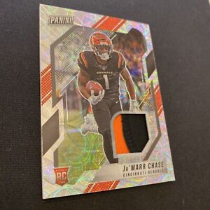 2021 Panini The National VIP Gold Pack #RC4 Jamarr Chase Rookie Patch Scope /25