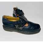 DR. MARTENS Mary Jane 12916 Black Sz 10 Smooth Leather Double Strap Shoes *READ*