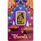 10 gram Gold Bar PAMP Suisse 2023 Diwali Lakshmi Festival of Lights 999.9 Assay