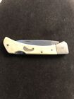 Handle W/Powder Horn Shield Frontier Folding Knife 4515 Imperial Stainless USA