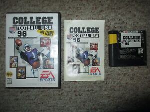 College Football USA 96 (Sega Genesis, 1995) Complete