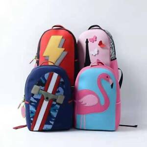 Dabbawalla Yr1-3 School Kids recycle Insulation BPA free Backpack+free tote bag