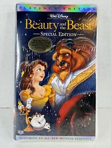 New ListingBeauty and the Beast Special Platinum Edition Disney VHS