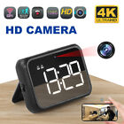 HD 1080P WiFi Alarm Clock Camera Night Vision Motion Sensor Security Nanny Cam