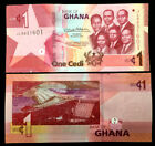 Ghana 1 Cedi Banknote World Paper Money UNC Currency Bill Note