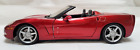 Maisto 2005 Chevy Corvette Convertible 1:18 Scale Diecast Model Car Red - Read