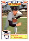1987 Topps Glossy All-Stars #21 Roger Clemens Boston Red Sox