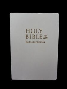 The Holy Bible KING JAMES VERSION Old New Testaments Red Letter Edition Sm Font