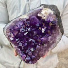 New Listing11.8LB Natural Amethyst geode quartz cluster crystal specimen energy healing.