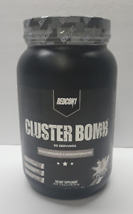 Redcon1 CLUSTER BOMB Carbohydrate Powder UNFLAVORED 30 Serving Intra/Post Wrkout
