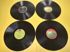 FOR DECOR: LOT OF 4 BEATLES VINYL RECORDS Mystery Tour - Red - Sgt Peppers -Help