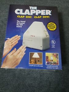 1998 The Clapper Sound Activated On/Off Switch New Factory Sealed
