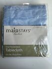 NEW Mainstays Home Vinyl Flannel Back tablecloth 70