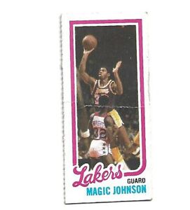 Magic Johnson 1980 Topps #139 Rookie RC Los Angeles Lakers Very Good Condition
