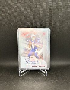 2022 Chronicles Bailey Zappe Red Gridiron Kings Auto RC 46/99