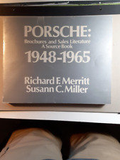 Porsche: Brochures and Sales Literature, 1946-65 - paperback Richard F. Merritt