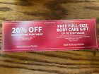 Bath & Body Works Coupons Exp June 2nd Full Size Body Care Item