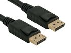 Displayport to Display Port Cable DP Male to Male Cord 4K HD w/ Latches 3ft-25ft