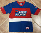 Vintage 1999 Jeff Gordon Chase Authentics Pepsi NASCAR Jersey Shirt Mens M RETRO