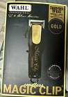 Wahl Professional 5 Star Edition 8148-100 Gold Cordless Magic Clip Black--USED