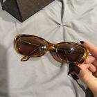 Vintage Gucci Brown Tortoise GG 2415 Small Sunglasses