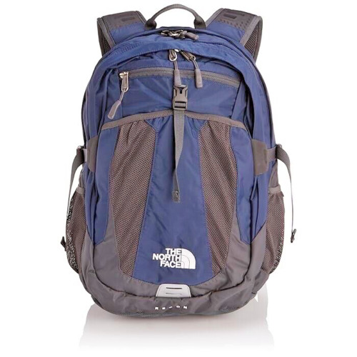 The North Face Recon Backpack Navy Blue Hiking Outdoors School Bag Pack Camp Gym
